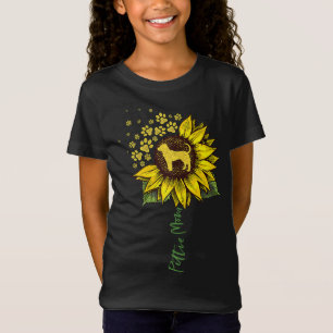 Camiseta Pittie Mom Sunflower Pitbull Lover Regalos Perro M