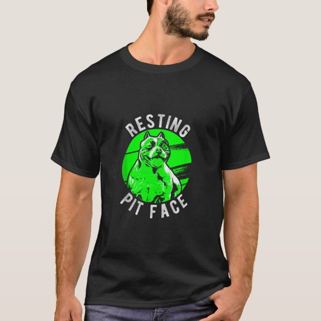 Camiseta Pittie Pitbull, dueño de perros, Pitb, Mascota de  (Anverso)
