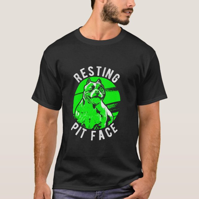 Camiseta Pittie Pitbull, dueño de perros, Pitb, Mascota de  (Anverso)