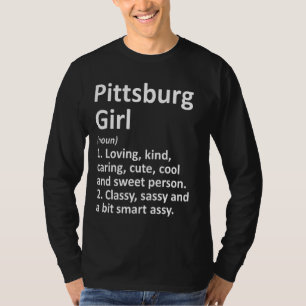 Camiseta Pittsburg Chica Tx Texas Funny City Home Roots