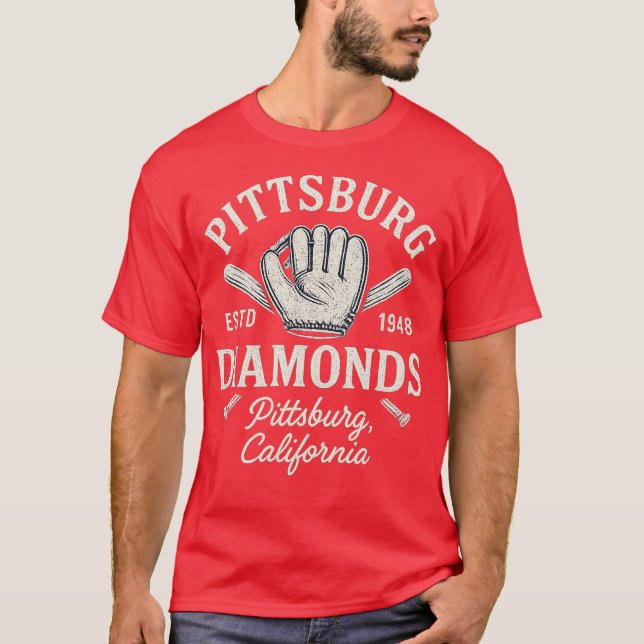 Camiseta Pittsburg Diamonds - California (Anverso)