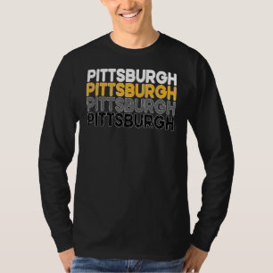 Camiseta Pittsburgh 412 Orgullo Amor Yinzer Falsas Cartas P