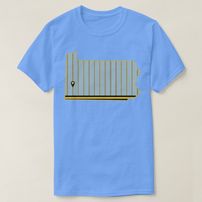 Camiseta Pittsburgh Baseball (Diseño del anverso)