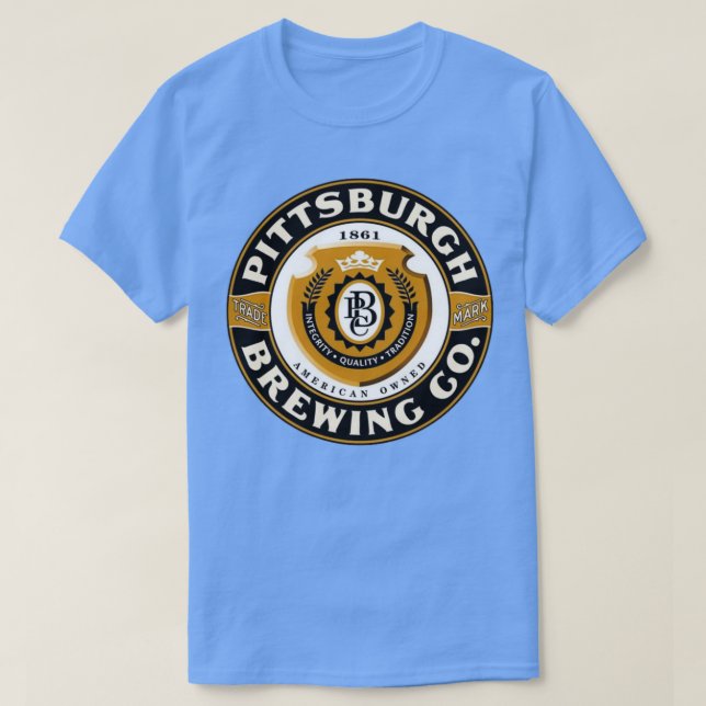Camiseta Pittsburgh Brewing Co Clásico (Diseño del anverso)