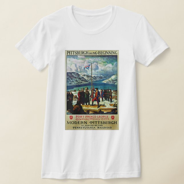 Camiseta Pittsburgh en el principio (Distribución)