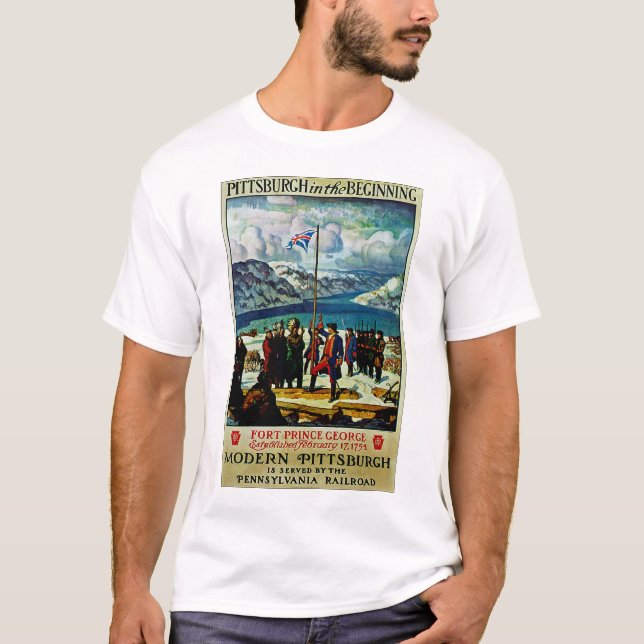 Camiseta Pittsburgh en el principio (Anverso)