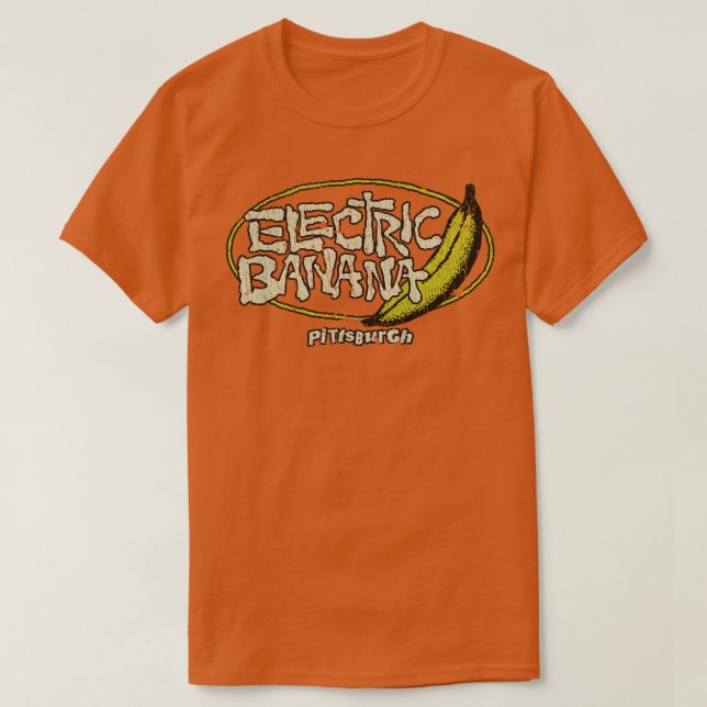 Camiseta Pittsburgh La Banana Eléctrica 1977 (Diseño del anverso)