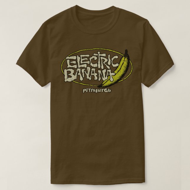 Camiseta Pittsburgh La Banana Eléctrica 1977 (Diseño del anverso)
