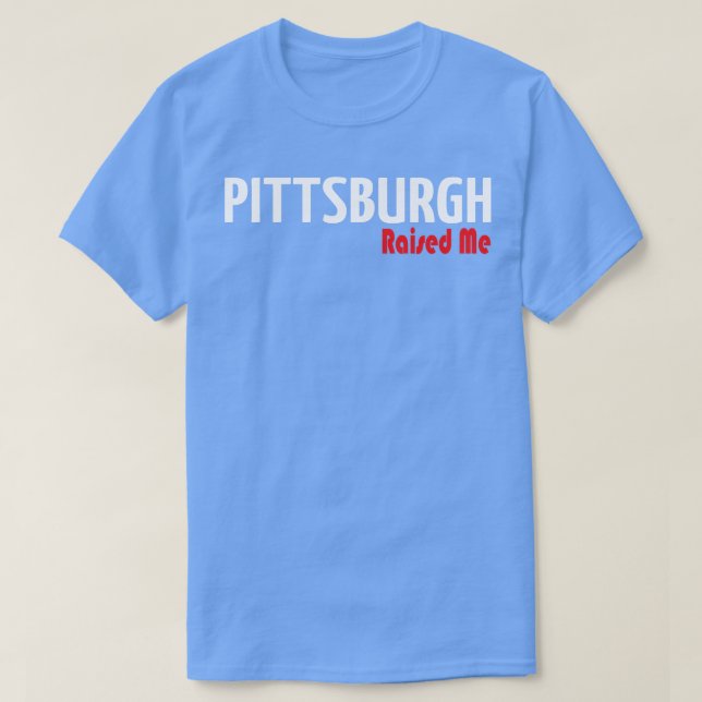 Camiseta Pittsburgh me levantó 1 (Diseño del anverso)