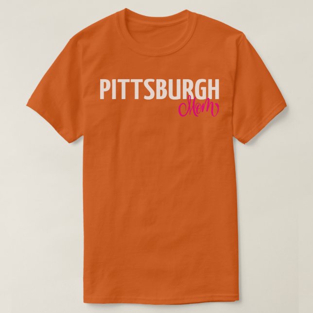 Camiseta Pittsburgh Mom 1 (Diseño del anverso)