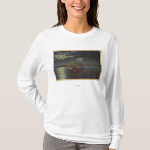 Camiseta Pittsburgh, PA - opinión de la noche del vapor y