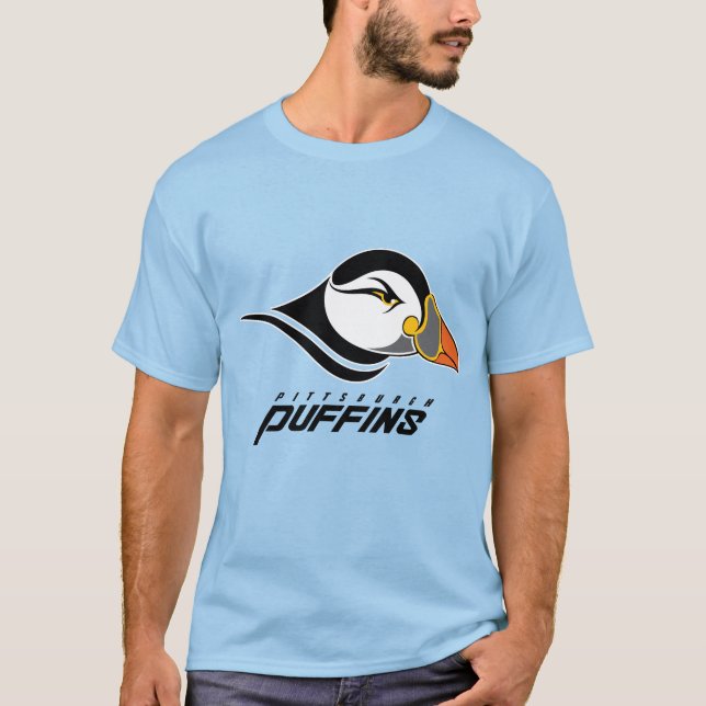 Camiseta Pittsburgh Puffins Classic Logo (Anverso)