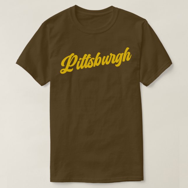 Camiseta Pittsburgh Retro Pittsburgh Penguins (Diseño del anverso)
