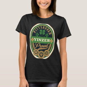 Camiseta Pittsburgh St Patricks Day Steel City Yinzer Irish