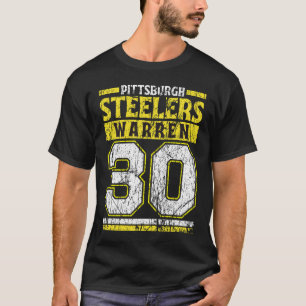 Camiseta Pittsburgh Steelers Warren 30 Edition 3
