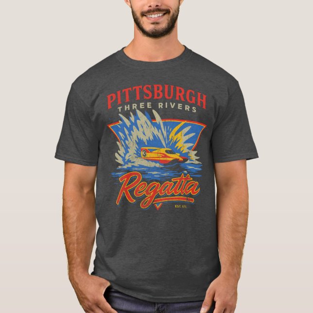 Camiseta Pittsburgh Three Rivers Regatta (Anverso)