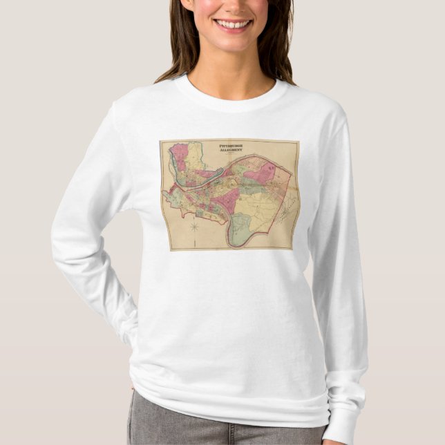 Camiseta Pittsburgh y Allegheny (Anverso)