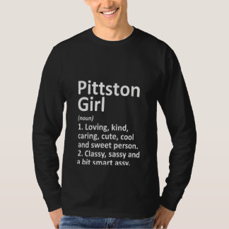 Camiseta PITTSTON CHICA PA PENNSYLVANIA Funny City Ho