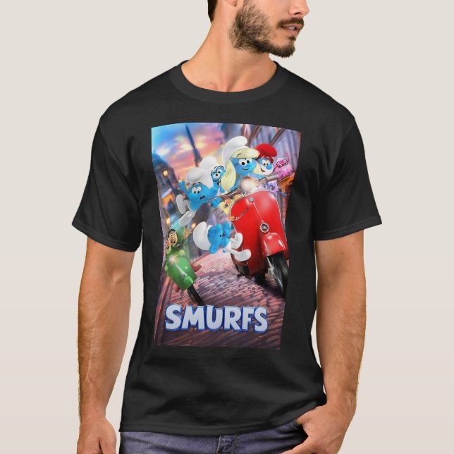 Camiseta Pitufos 2025 (Anverso)