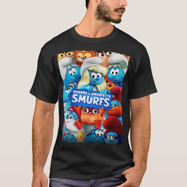 Camiseta Pitufos 2025 (Anverso)