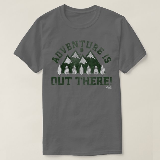 Camiseta Pixar Up Forest Adventure Está Ahí (Diseño del anverso)