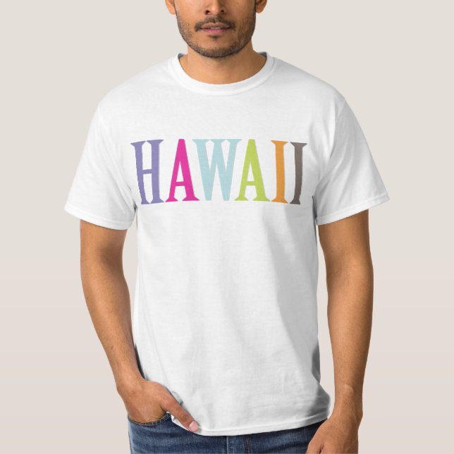 Camiseta PixDezines Colorful Hawaii's (Anverso)