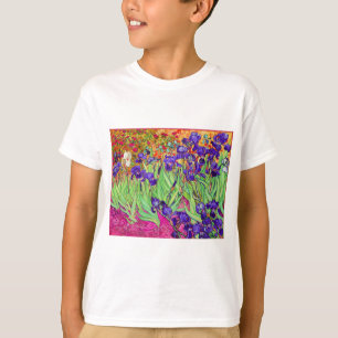Camiseta PixDezines van gogh iris/st. remy