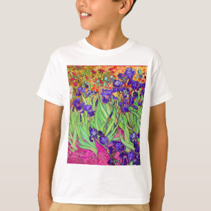 Camiseta PixDezines van gogh iris/st. remy