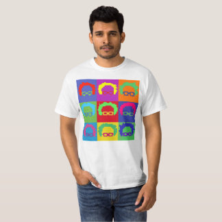Camiseta Pixel 8bit del arte de las chorreadoras de Bernie