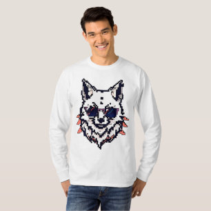 Camiseta Pixel Arctic Fox