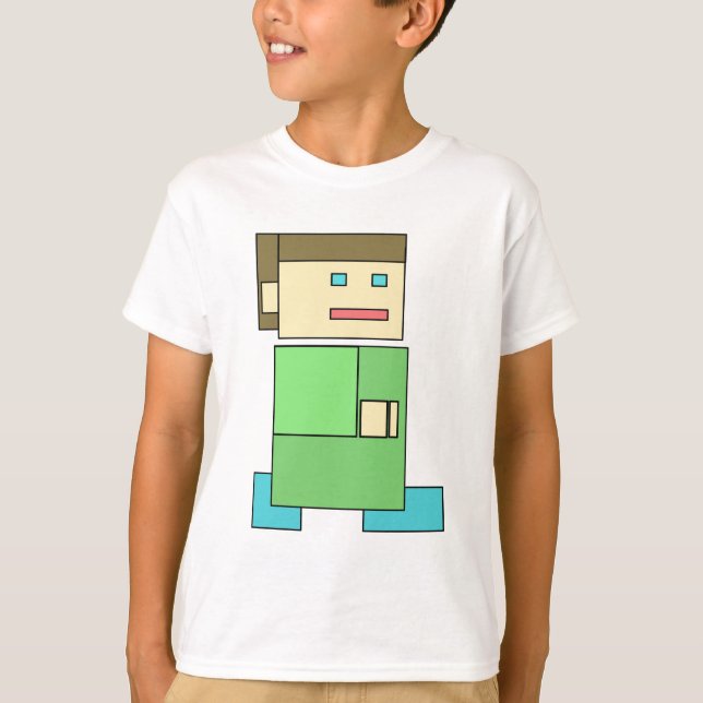 CAMISETA PIXEL ART GAME BOY KID (Anverso)