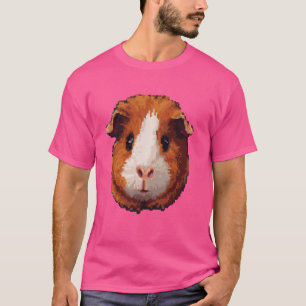 Camiseta Pixel Art Lover - Guinea Pig Dad Mom