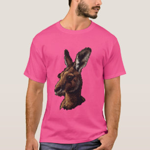 Camiseta Pixel Art Lover - Kangaroo Dad Mom
