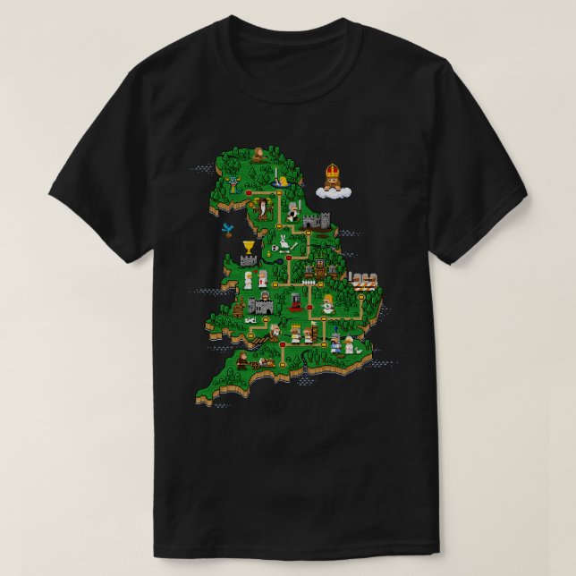 Camiseta Pixel Art Python (Diseño del anverso)