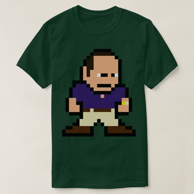Camiseta Pixel Art Tony Soprano (Diseño del anverso)