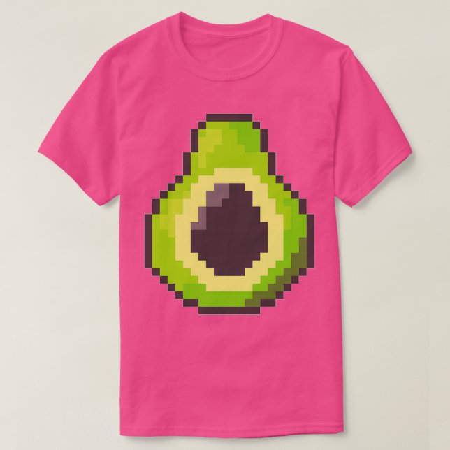 Camiseta Pixel Avocado (Diseño del anverso)