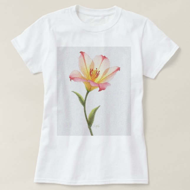 Camiseta Pixel Bloom Trio (Diseño del anverso)
