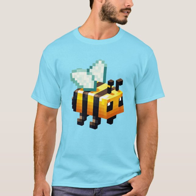 Camiseta Pixel Buzz: La Sunny Meadow Adventure (Anverso)