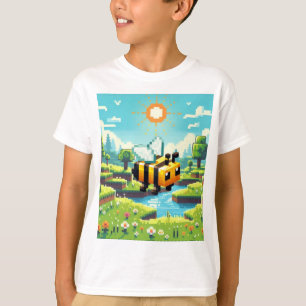 Camiseta Pixel Buzz: La Sunny Meadow Adventure