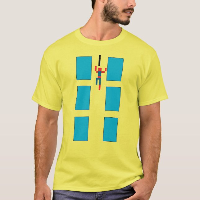 Camiseta Pixel Climber (Anverso)
