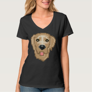 Camiseta Píxel de recuperación de laboratorio feliz