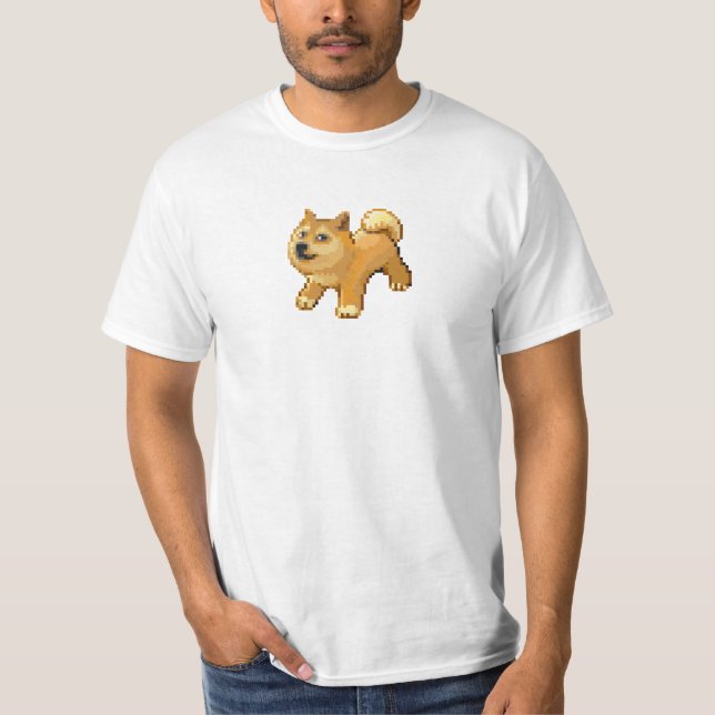 Camiseta Pixel Dogemon de Pokemon del dux (Anverso)