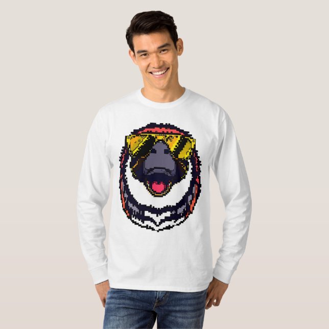 Camiseta Pixel Platypus (Anverso completo)