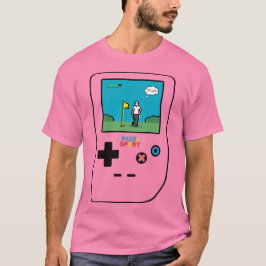 Camiseta Pixel Sport Golf Retro Gaming T-Shirt