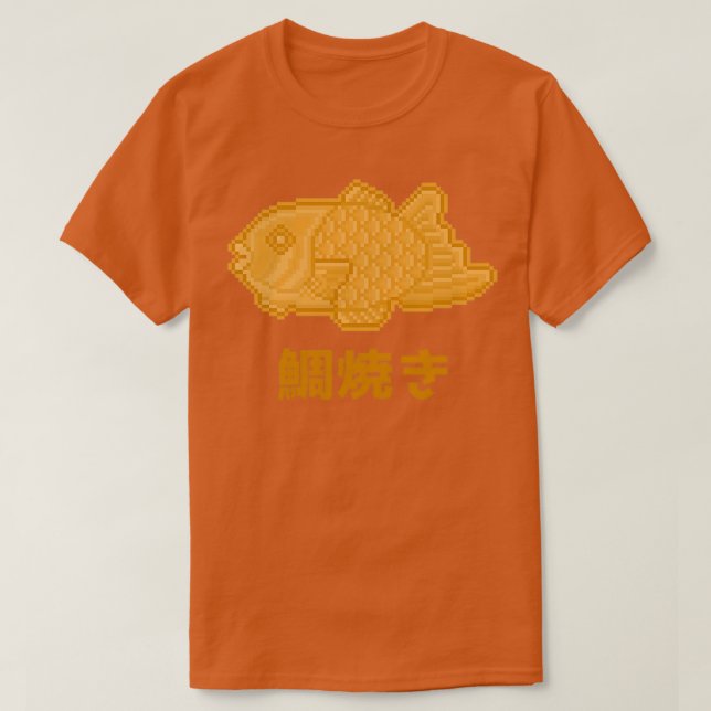 Camiseta Pixel Taiyaki 1 (Diseño del anverso)