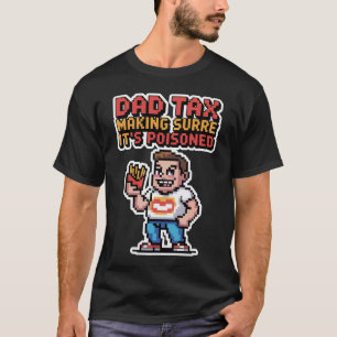 Camiseta Píxel Tee de impuesto para papá - Unidad de inspec