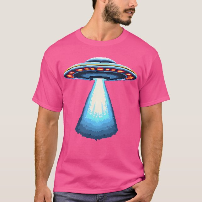 Camiseta Pixel Ufo (Anverso)