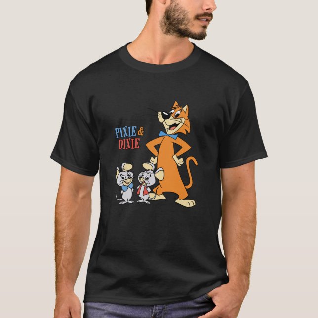 Camiseta Pixie Dixie con Mr. Jinks Classic (Anverso)