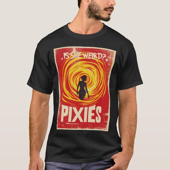 Camiseta Pixies - ¿Es Rara? (Anverso)
