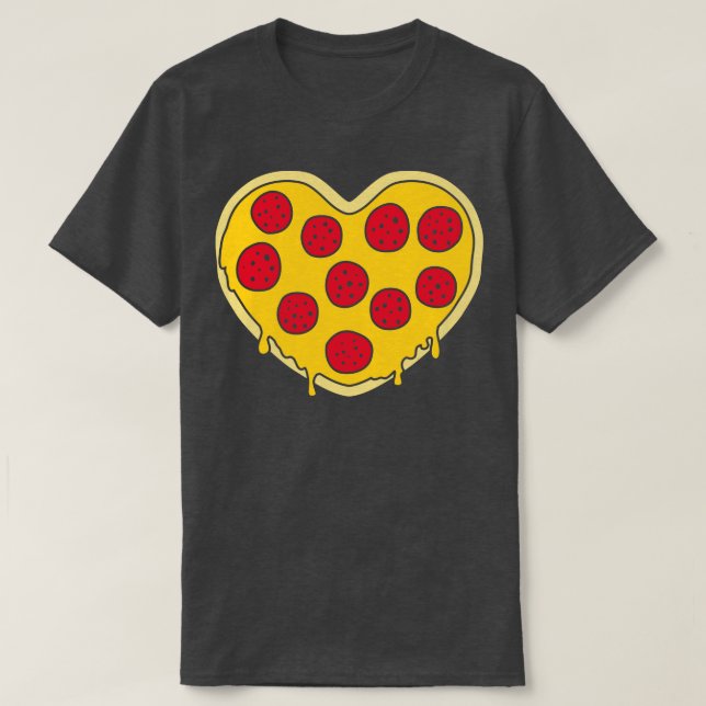 Camiseta Pizza (Diseño del anverso)